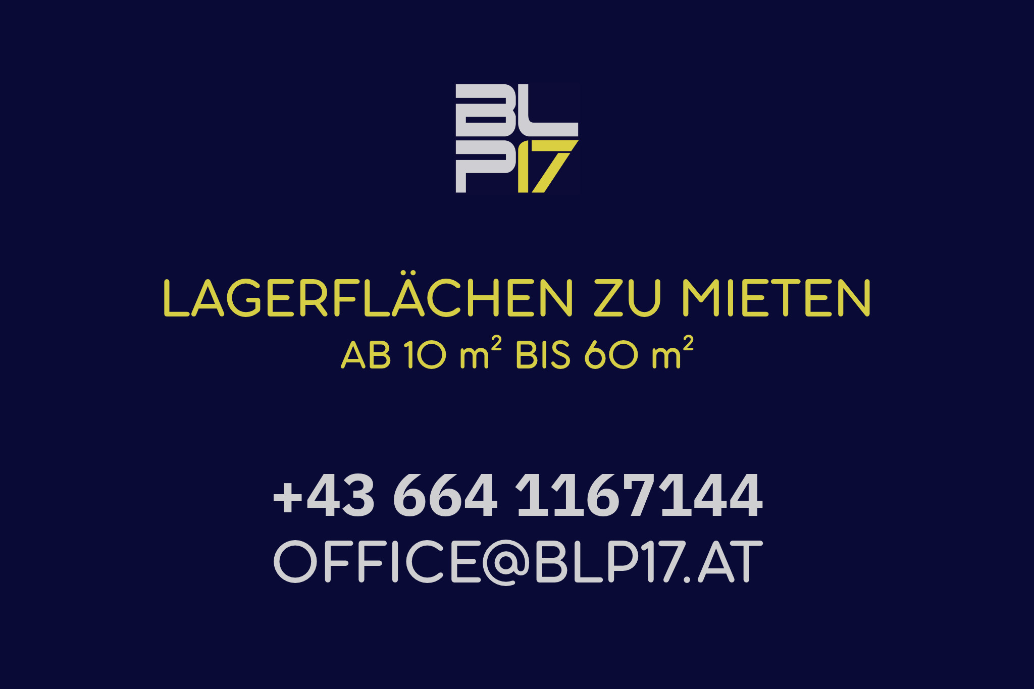 Lagerflächen